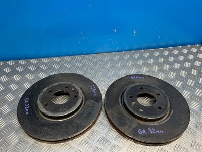 Opel cascada astra j гальмівні диски гальмівні перед 321mm фото №1