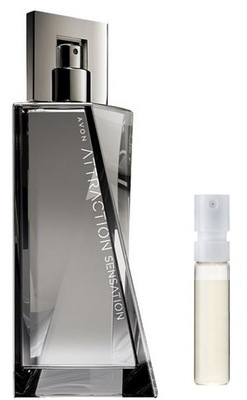 AVON Attraction SENSATION MEN Mini Spray TESTER PRÓBKA próki dla Niego