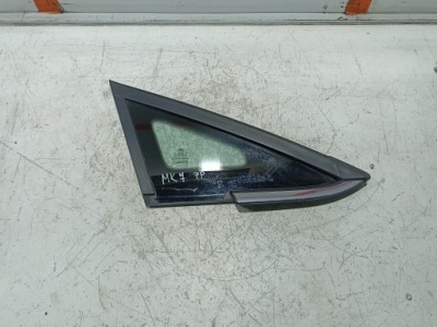 Ford fiesta mk7 скло кузовна права трикутник хром 2010 фото №1