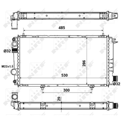 CHAUFFAGE CITROEN C15 84- NRF - milautoparts-fr.ukrlive.com