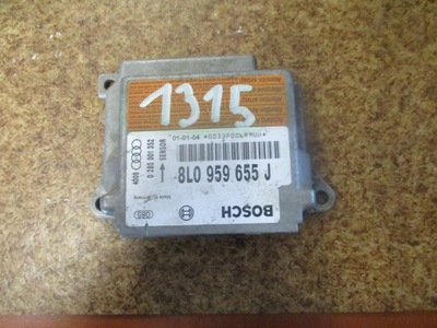 Модуль датчик air bag audi a3 8l 8l0959655j фото №1