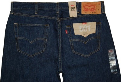 LEVIS 501 38/34 W38 L34 STRAIGHT 0115 pas 100 cm