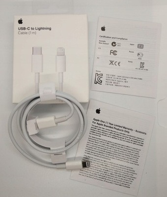 Kabel USB typ C - Apple Lightning Apple 1 m