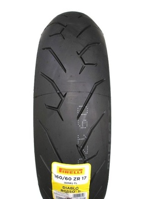 160/60ZR17 PIRELLI DIABLO ROSSO II 2 69W ЗАД MOTO