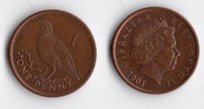 GIBRALTAR 2001 1 PENNY