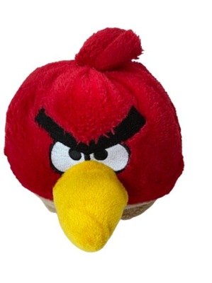 Maskotka Angry Birds Chuck-CZERWONY PTAK -19cm