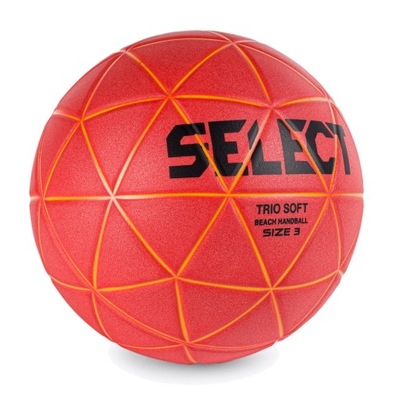 Piłka do piłki ręcznej SELECT Beach Handball Red 250025 rozmiar 3