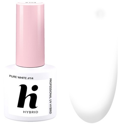 Hi Hybrid lakier hybrydowy 114 Pure White 5ml