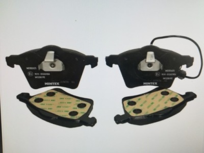 Гальмівні колодки hamulcowe-mintex mdb2625 galaxy, sharan, фото №1