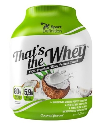 Sport Definition - That's the Whey - 2270 g White Chocolate- Pineapple