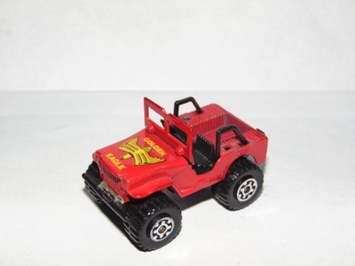 Stary Matchbox - Jeep 4x4 - 1981 - zabytek