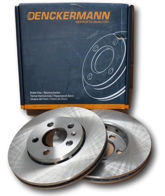 DENCKERMANN 2 X DISC BRAKE B130464  