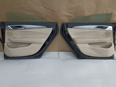 Обшивка дверь задняя левый правый bmw 6 gt g32 фото №1