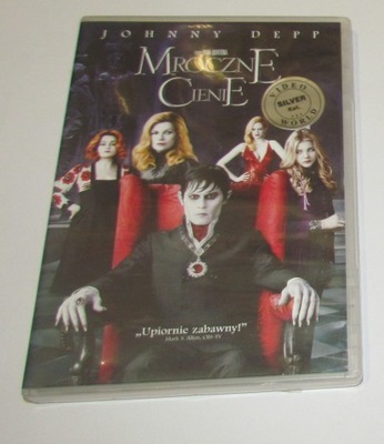 Mroczne cienie DVD Johnny Depp Upiornie zabawny Tim Burton