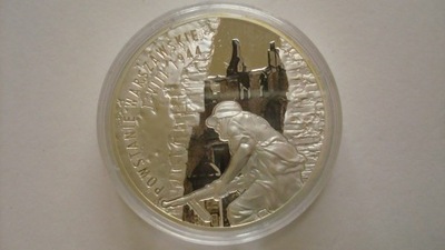Medal Powstanie Warszawskie 2014 srebro