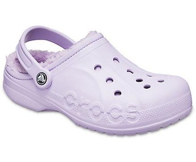 LEKKIE KLAPKI CROCS OCIEPLANE Z FUTREM W10 41