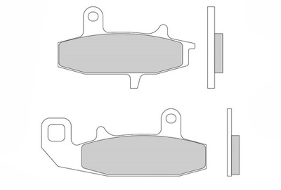 КОЛОДКИ ТОРМОЗНЫЕ GALFER KH147 SUZUKI DR 650 RSU