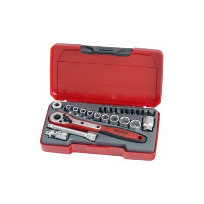 КОМПЛЕКТ КЛЮЧІВ У ПОЛЬЩІ NASADOWYCH 1/4'' TENG TOOLS 167920107