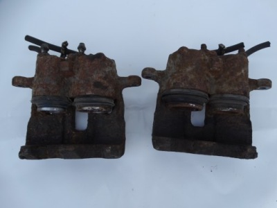 Суппорт тормозной левый правый перед передний peugeot boxer фото №1