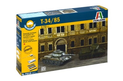 T-34/85 - FAST ASSEMBLY 1:72 ITALERI 7515