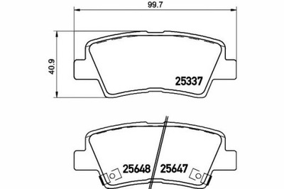 КОЛОДКИ ТОРМОЗНЫЕ HYUNDAI GRANDEUR I10 KIA OPTIMA S