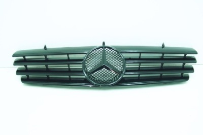 Решітка радіатора решітка  чорний  капот mercedes cl w215 фото №1