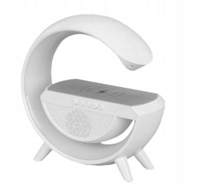 LAMPKA 3w1 LED GAMINGOWA RGB Głośnik Ładowarka Indukcyjna QI