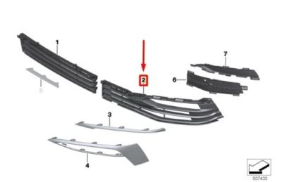 Bmw оригінал 51117415587 фото №1