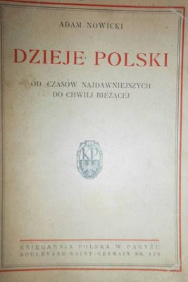 Dzieje Polski od czasów najdawniejszych do chwili