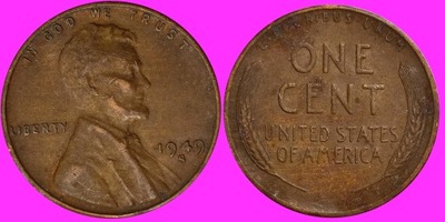 USA 1 Cent 1949 „S” - San Francisco /U 335