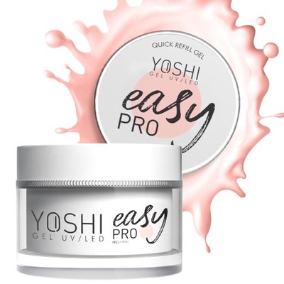Stavebný gél Yoshi Gel Easy PRO Fresh Pink, 50 ml