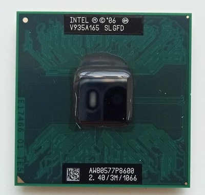 Procesor Intel Core 2 Duo P8600 SLGFD 2.4GHz 2672