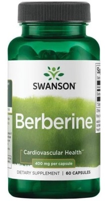SWANSON Berberine BERBERYNA 400 mg 60 kapsułek
