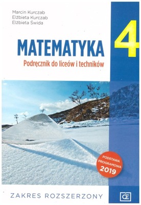 Matematyka 4 ZR Podręcznik Pazdro NOWA