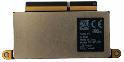 Dysk SSD APPLE 128GB M.2 PCIe MacBook Pro 13 A1708 655-0074B 1196