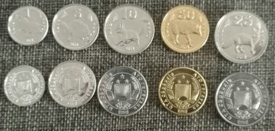 GAUGAZJA zestaw 5 monet