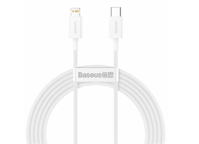 Kabel USB-C Lightning Baseus krótki 2m do iphone