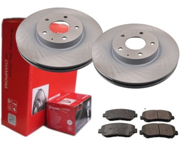 Тормозные диски тормозные колодки brembo перед mazda cx-5 ke 297mm фото №1