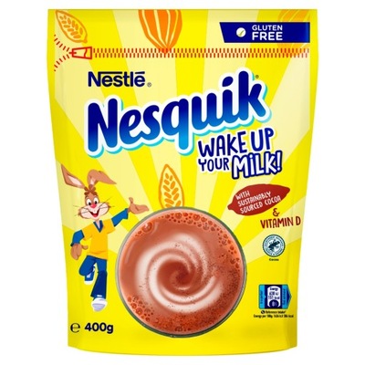 Nesquik Rozpuszczalny napój kakaowy z dodatkiem witamin 400 g