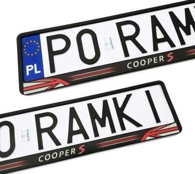 MINI COOPER S R56 CHILI CLUBMAN PACEMAN COOPERS CUADROS PARA TABLICE PARA TABLIC  