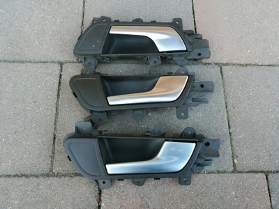 Ручка внутрішня перед права задні лівий-правий brąz---audi a4 b8 8k a5 8t європа фото №1