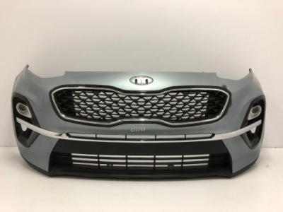 Kia sportage iv lift 2018- бампер передний фото №1