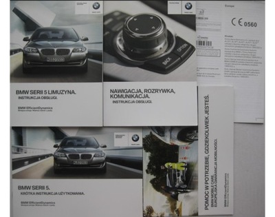 BMW 5 F10 2010-2013 POLSKA MANUAL MANTENIMIENTO +NAV  