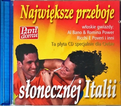 CD NAJWIĘKSZE PRZEBOJE SŁONECZNEJ ITALII