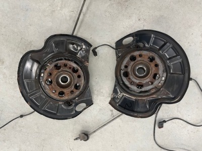 Диск якорная поворотный кулак задний  mercedes s w221 cl w216 фото №1