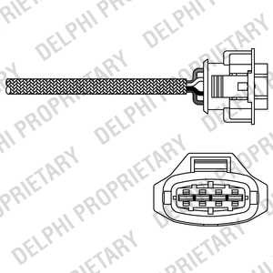 PROBE LAMBDA DELPHI ES20282-12B1 ES2028212B1  