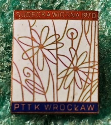 ODZNAKA SUDECKA WIOSNA 1970 - PTTK WROCŁAW