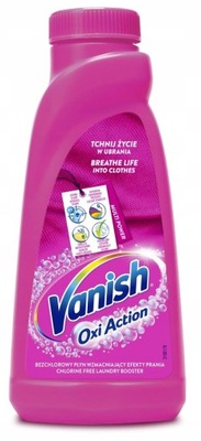 Vanish Oxi Action Pink Kolor Odplamiacz Płyn 500ml