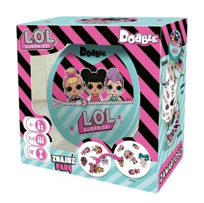 Dobble LOL Surprise L.O.L. doble double REBEL outlet NADERWANE OPAKOWANIA