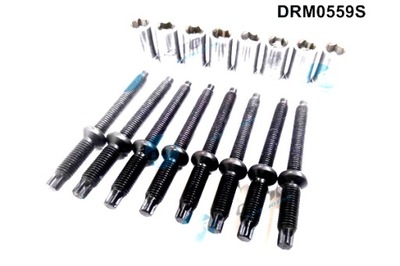 DR.MOTOR AUTOMOTIVE SET BOLTS ATTACHMENT NOZZLE Z NAKRETKAMI  